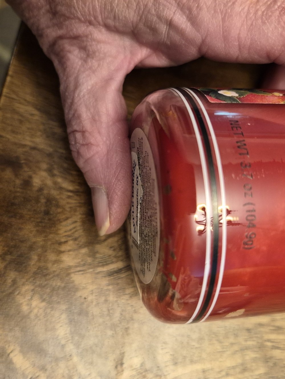 Yankee Candle Berry Bramble Jar Candle - Red - Picture 3 of 4